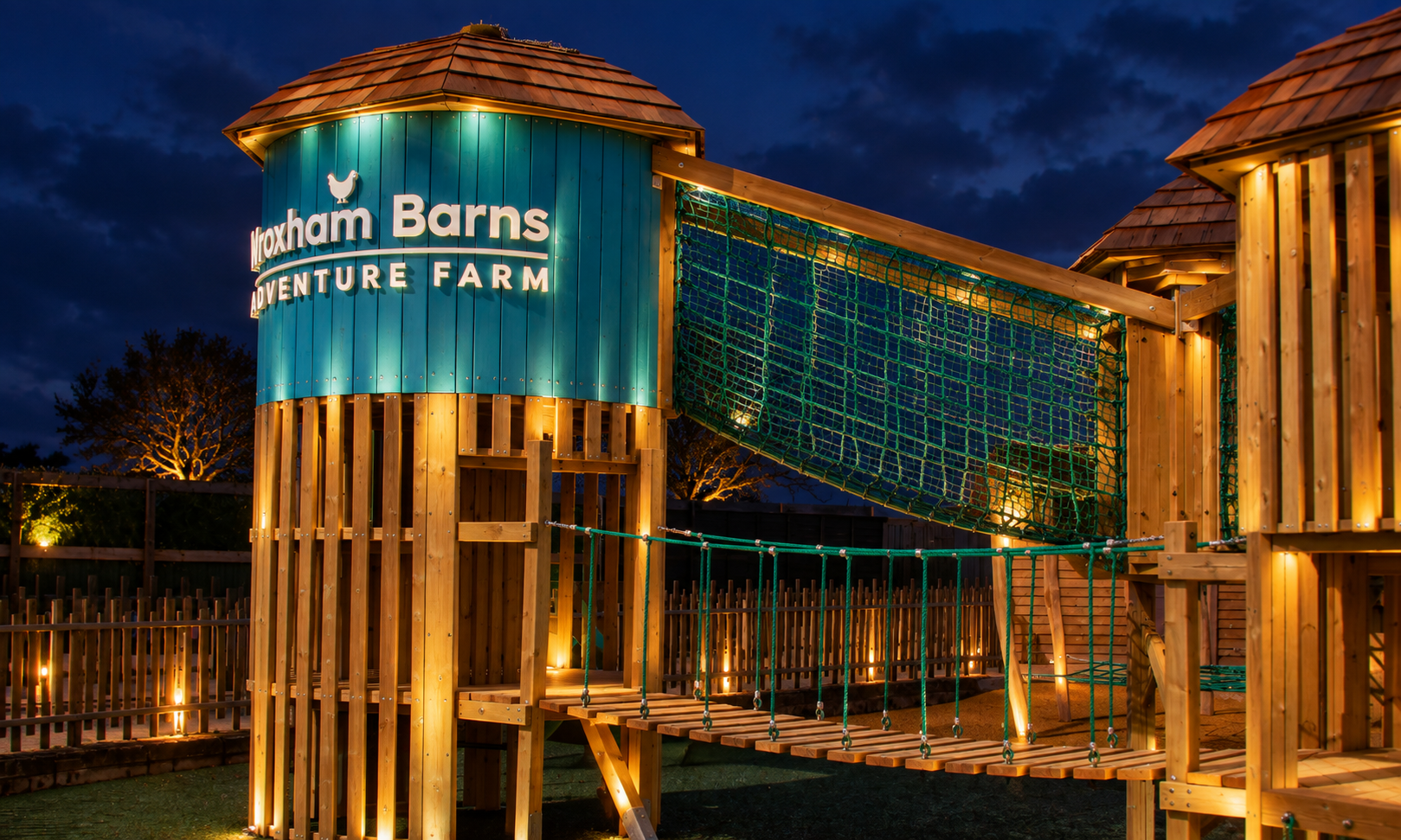 Wroxham Barns Adventure Farm By Night