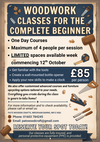 Woodwork Course Poster (5)