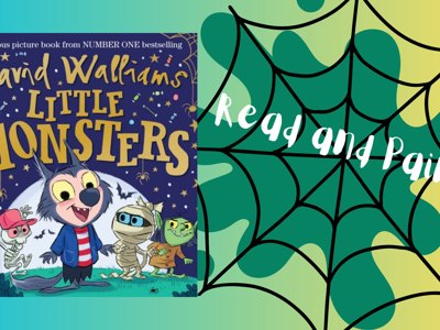 Read & Paint Little Monsters