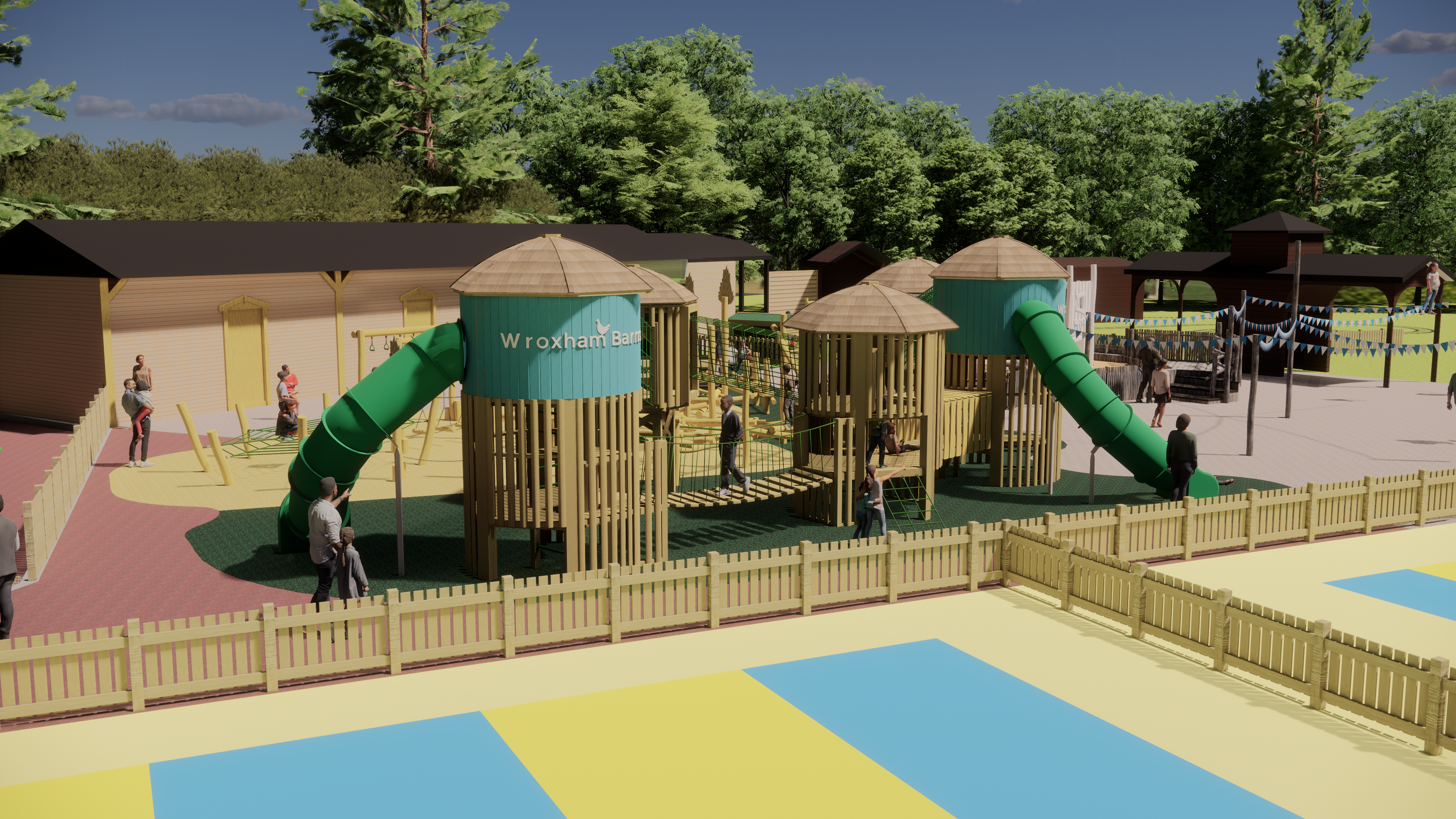 Silo Towers 02 High Quality